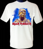 Camisa Branca Iron Maiden Ed