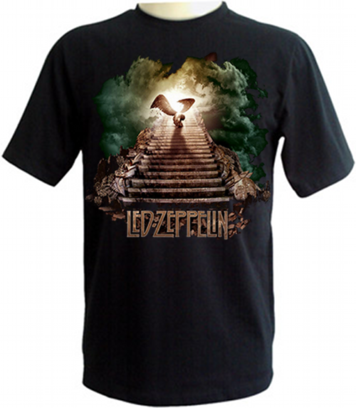 Camisa Preta Led Zeppelin