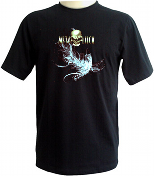 Camisa Preta Metallica 13