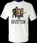 Camisa Branca Led Zeppelin 3