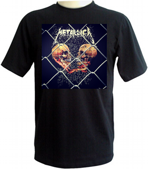 Camisa Preta Metallica 14