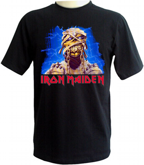 Camisa Preta Iron Maiden Ed